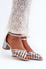 Heel sandals model 198684 Step in style  Adomoo