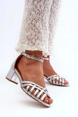 Heel sandals model 198684 Step in style  Adomoo