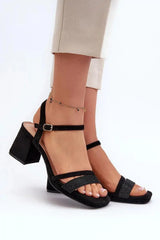 Heel sandals model 198788 Step in style  Adomoo