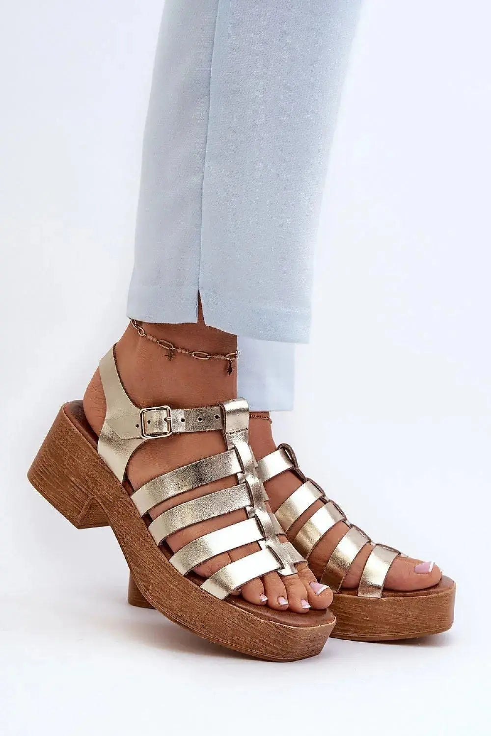 Heel sandals model 198812 Step in style  Adomoo