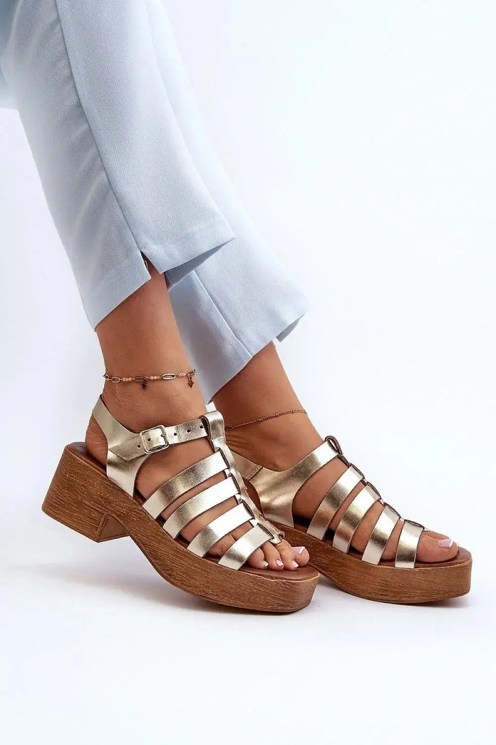Heel sandals model 198812 Step in style  Adomoo