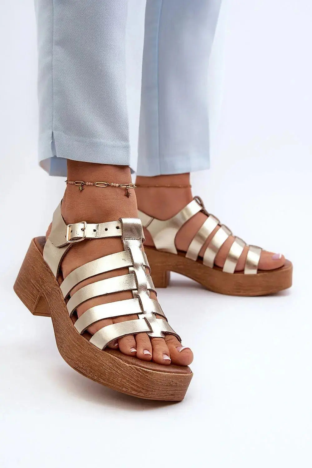 Heel sandals model 198812 Step in style  Adomoo