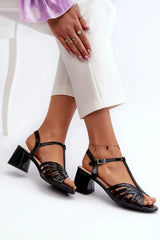 Heel sandals model 198815 Step in style  Adomoo