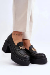 Step in style Women's heeled semi-boots with an upper made of eco-suede  Adomoo
