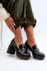 Heeled low shoes model 196316 Step in style  Adomoo