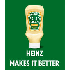 Heinz 30% Less Fat Salad Cream 415g (Case of 10)  Adomoo
