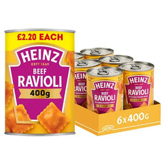 Heinz Beef Ravioli in Tomato Sauce PMP 400g (Case of 6)  Adomoo
