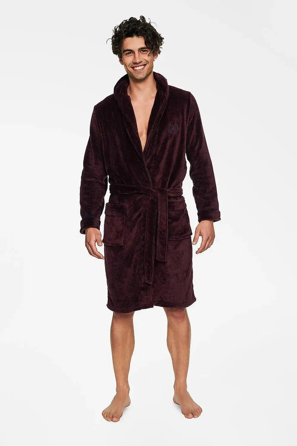 Henderson Men's bathrobe  Adomoo