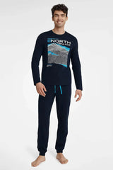 Henderson T-shirt pants Men's pajamas  Adomoo