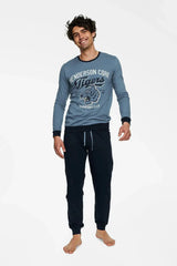 Henderson long-sleeved T-shirt men's pajamas  Adomoo