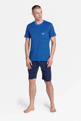 Henderson striped and short sleeves men's pyjamas  Adomoo