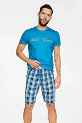 Henderson t-shirt and shorts men's  pajamas  Adomoo