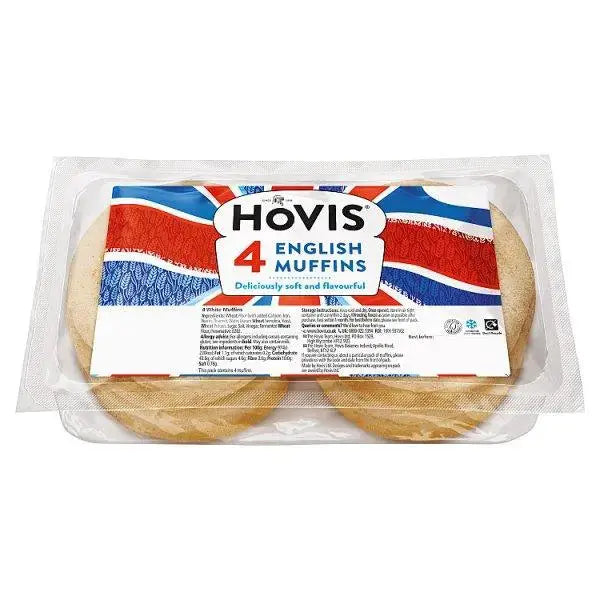 Hovis 4 English Muffins  Adomoo
