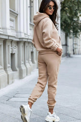 IVON high-quality knit fabric sweatsuit  Adomoo