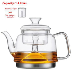 Induction Cooker Special Glass Teapot Flat Bottom High Temperature Resistant  Adomoo