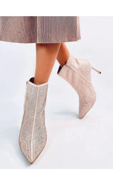 Inello women's boots on a stiletto heel with a height of 9 cm  Adomoo