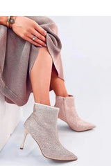 Inello women's boots on a stiletto heel with a height of 9 cm  Adomoo