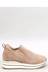 Inello women's buskin low suede slip-on half shoes  Adomoo