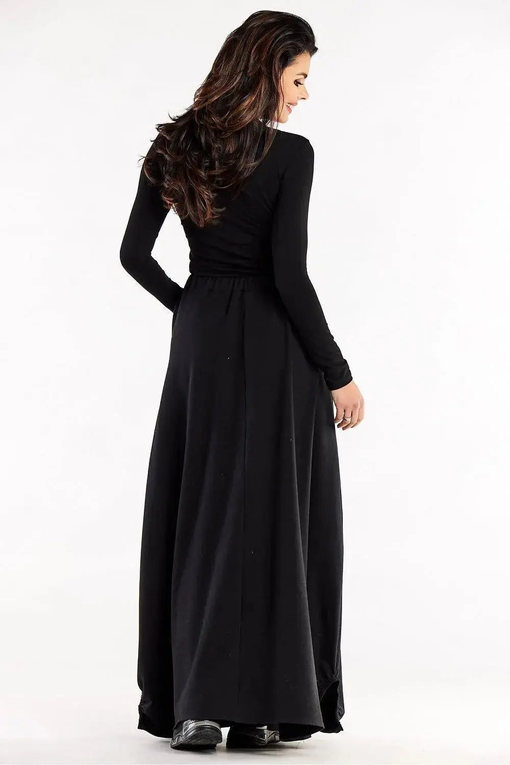 Infinite You elastic waist band long skirt  Adomoo