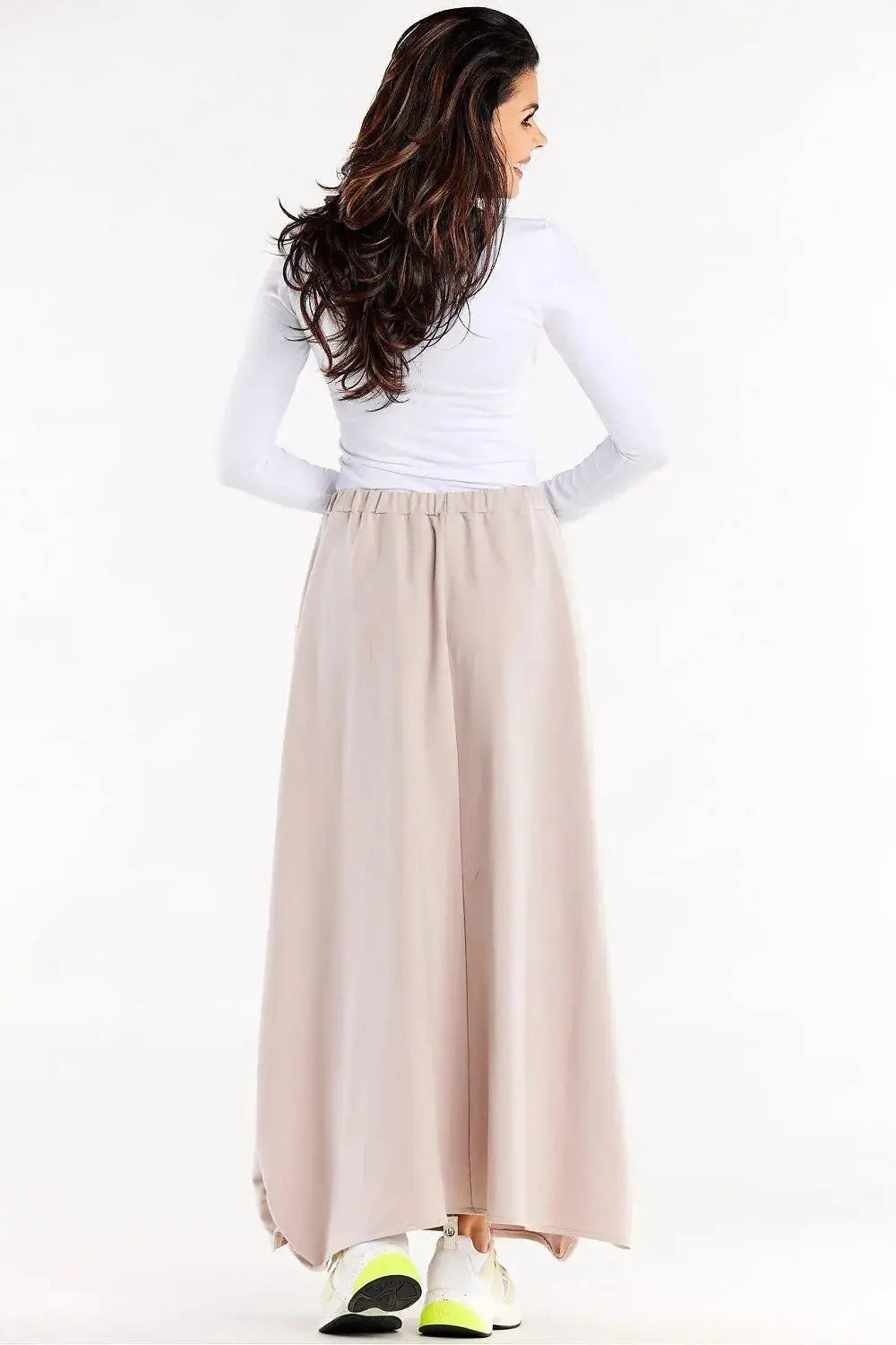 Infinite You elastic waist band long skirt  Adomoo
