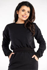 Infinite You fashionable womens sweatshirt  Adomoo