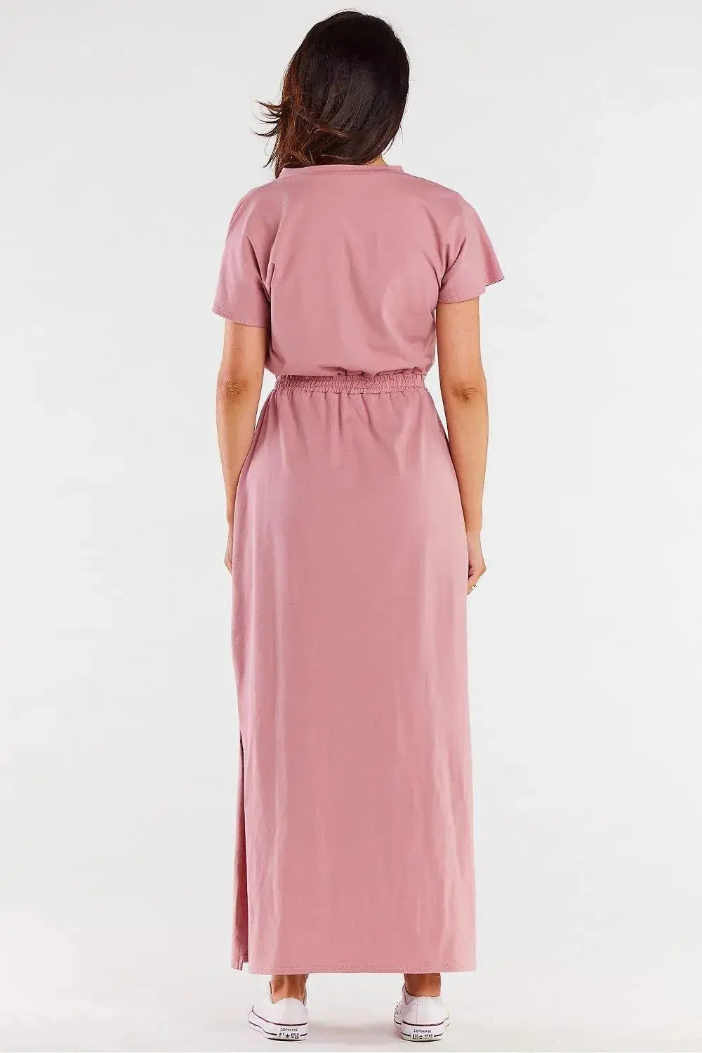 Infinite You heart neckline maxi dress  Adomoo