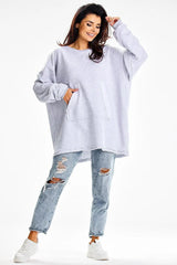 Infinite You loose cut comfortable sweatshirt  Adomoo