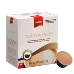 Instant Coffee with Milk Dolce Gusto Compatible 16 Capsules  Adomoo