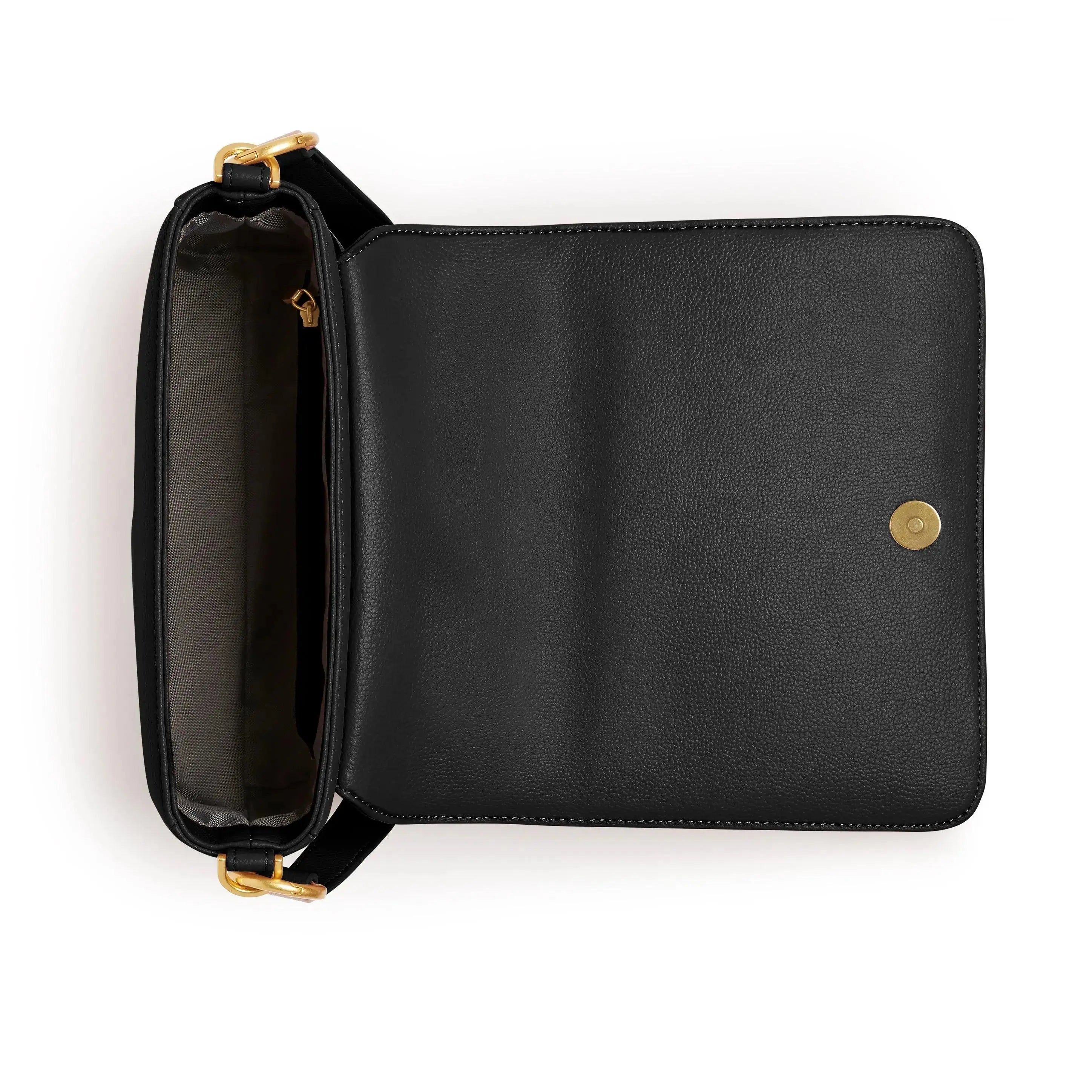 Iris Shoulder Bag in Black  Adomoo