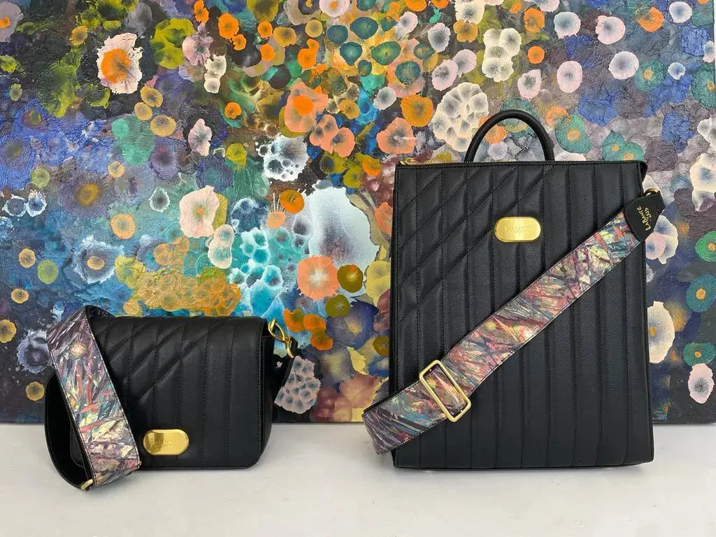 Iris Shoulder Bag in Black  Adomoo