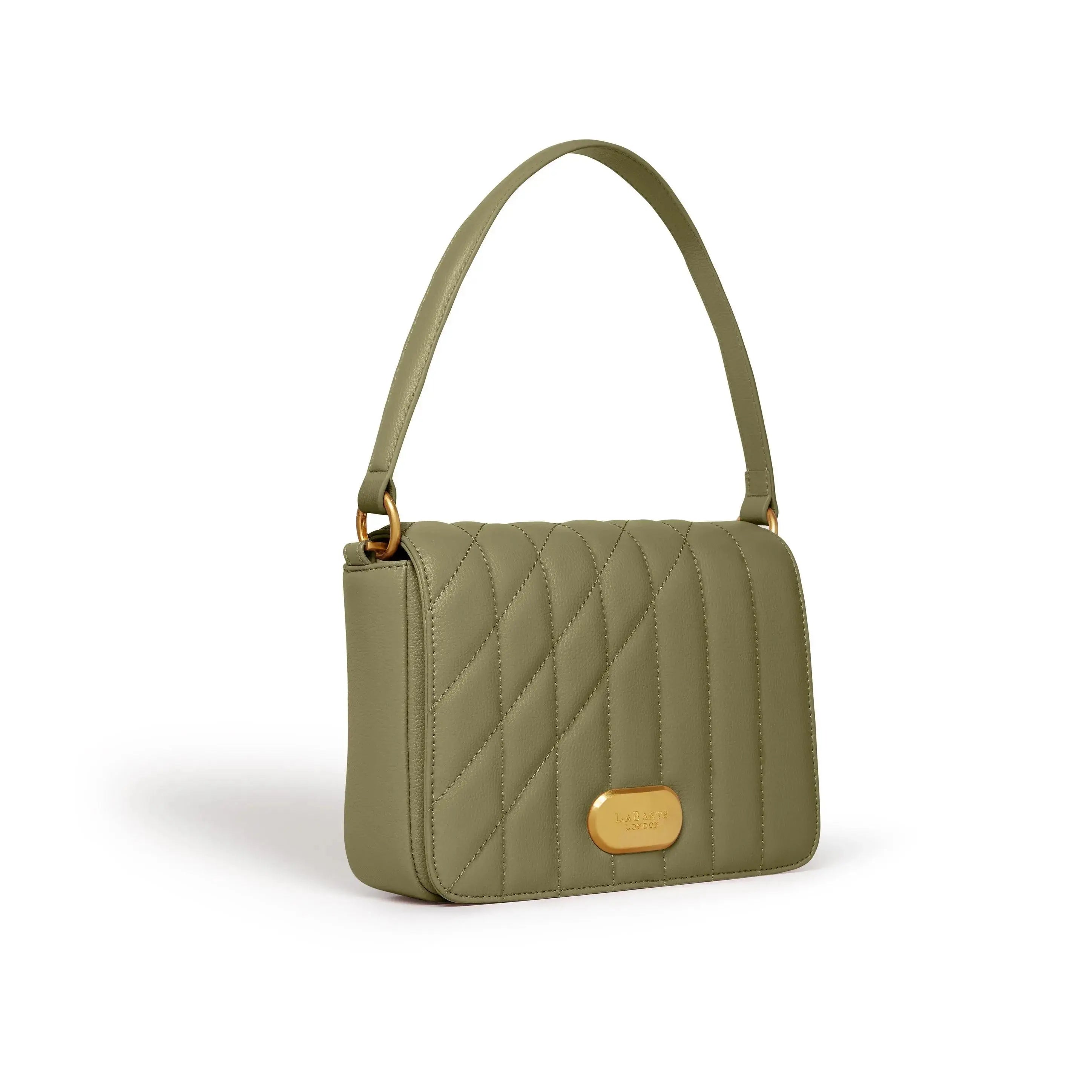 Iris Shoulder Bag in Green  Adomoo