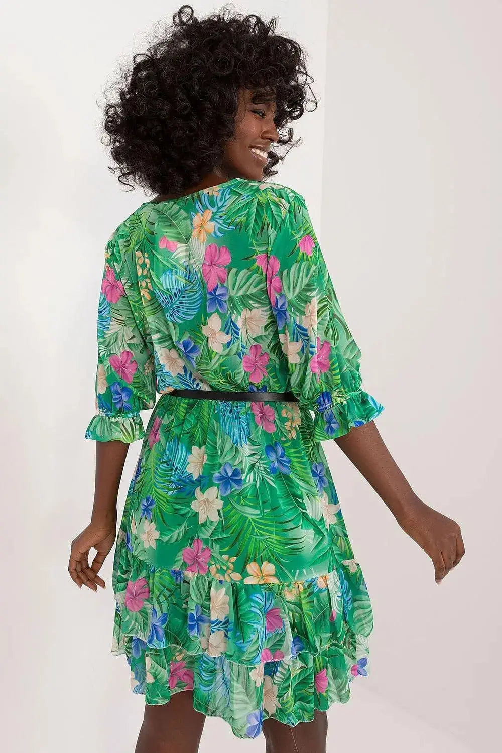 Italy Moda Mini-Length Daydress for Everyday Wear  Adomoo