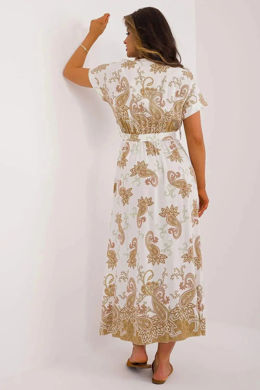 Italy Moda boho-style summer dress  Adomoo