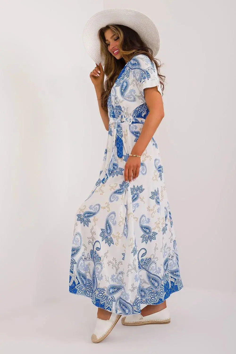 Italy Moda boho-style summer dress  Adomoo