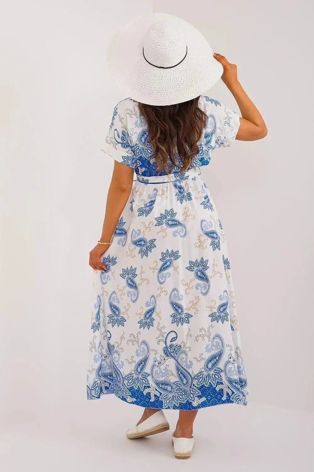 Italy Moda boho-style summer dress  Adomoo