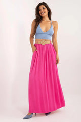 Italy Moda casual long maxi skirt  Adomoo