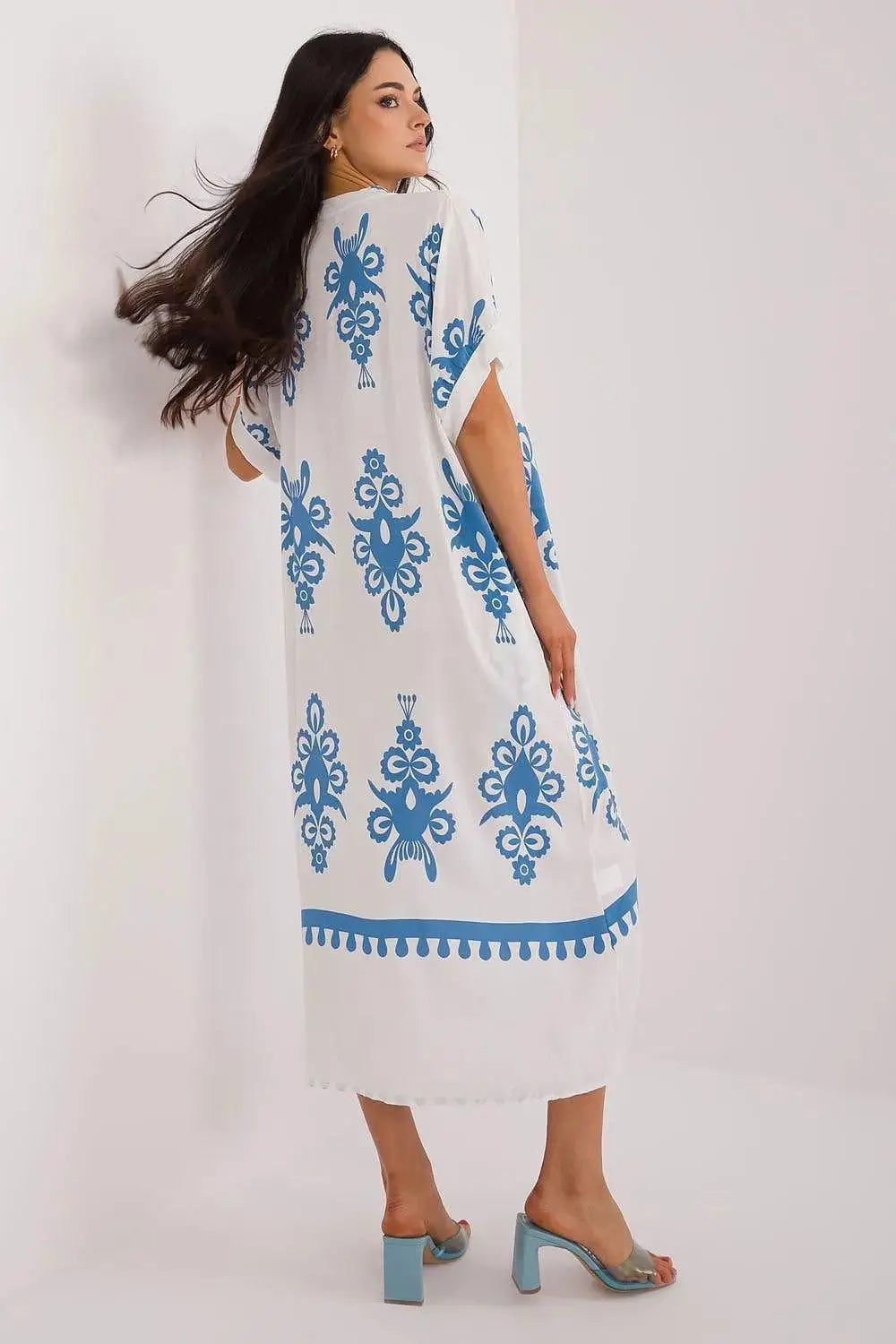 Italy Moda comfortable summer boho dress  Adomoo