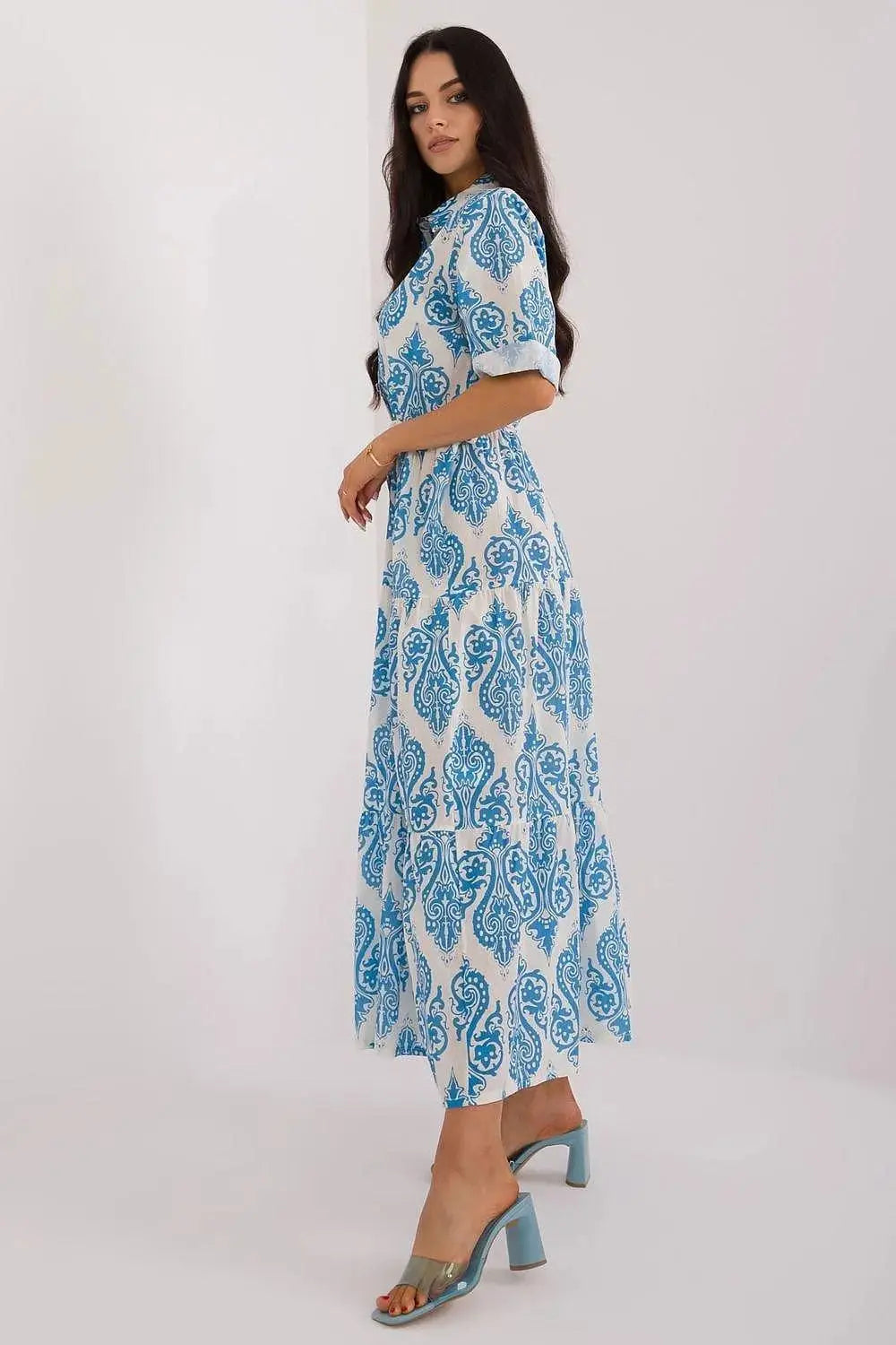 Italy Moda comfortable summer boho dress  Adomoo