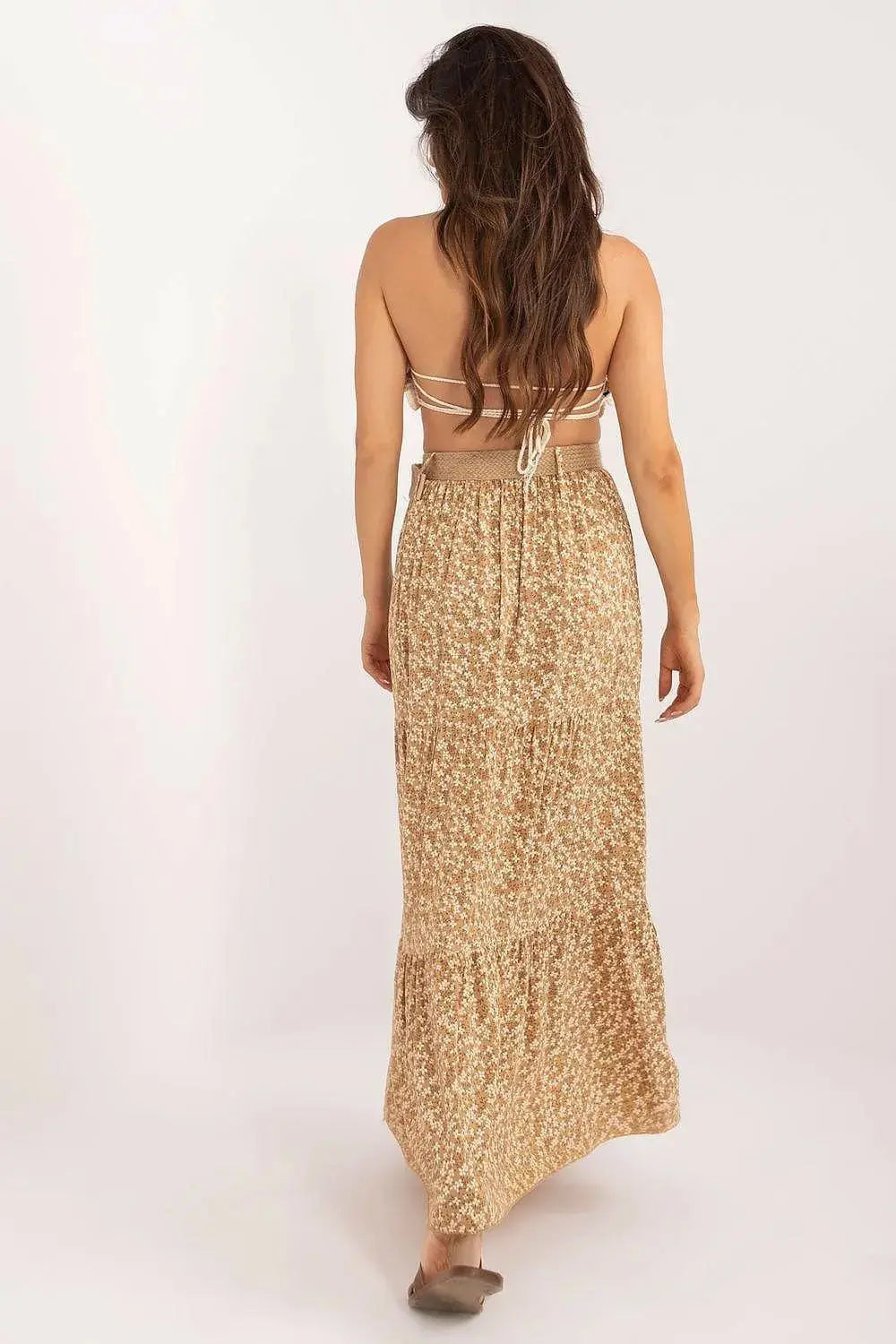 Italy Moda long casual maxi skirt  Adomoo