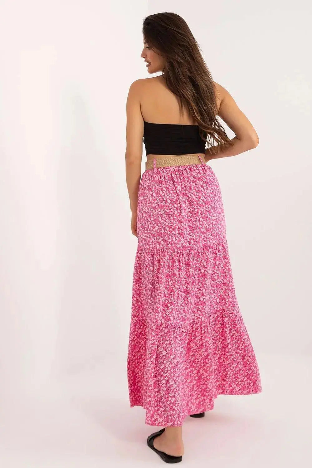Italy Moda long casual maxi skirt  Adomoo