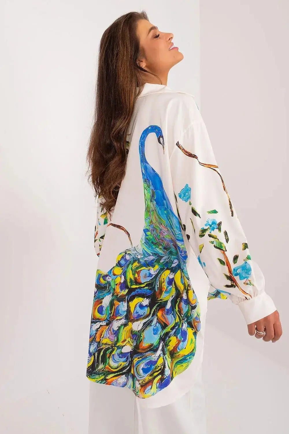 Italy Moda long sleeve womens shirt  Adomoo