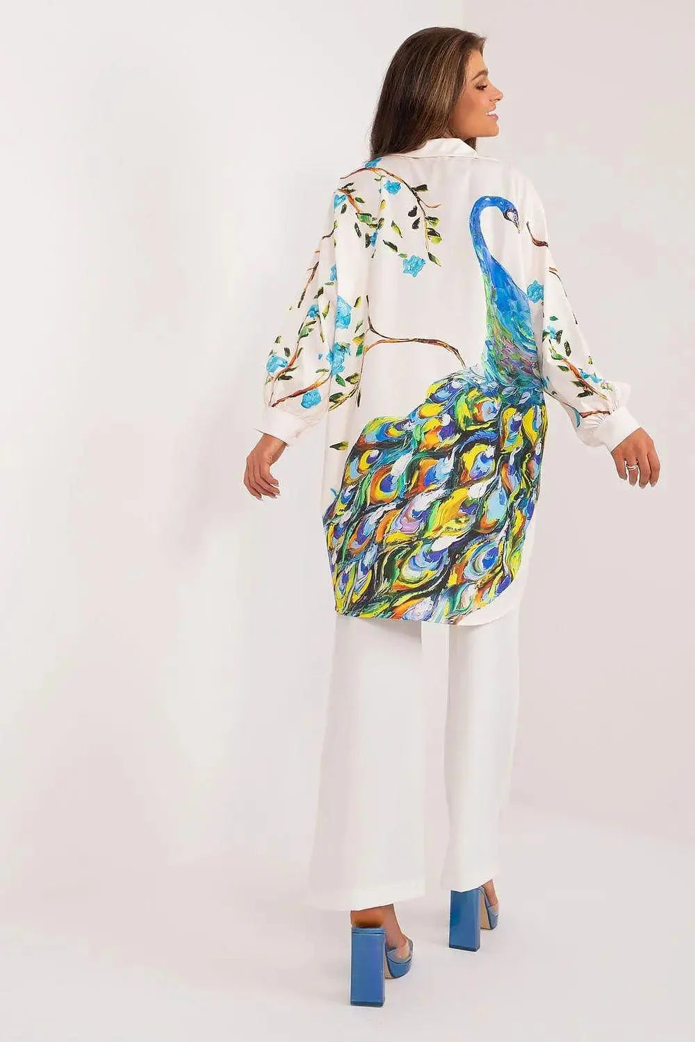 Italy Moda long sleeve womens shirt  Adomoo