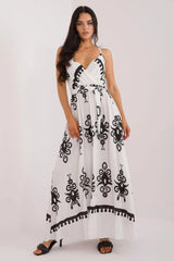 Italy Moda summer flared boho dress  Adomoo