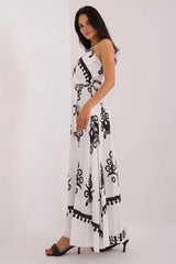Italy Moda summer flared boho dress  Adomoo