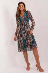 Italy Moda womens polyester elagance daydress  Adomoo