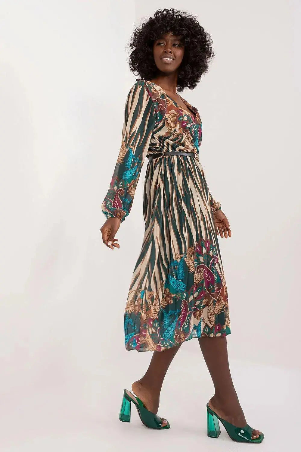 Italy Moda womens polyester elagance daydress  Adomoo