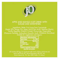 J2O Apple & Mango 12 x 275ml (Case of 12)  Adomoo