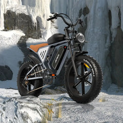 JANSNO Adults Electric Bike with Dual Suspension  Adomoo