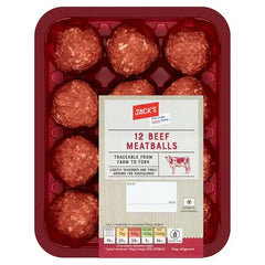Jack's 12 Beef Meatballs 336g  Adomoo