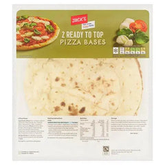 Jack's 2 Ready to Top Pizza Bases  Adomoo